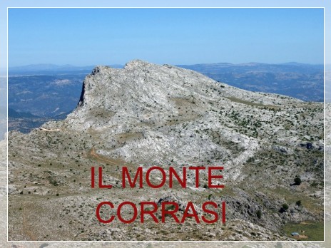 Vai al capitolo IL MONTE CORRASI  Go to section IL MONTE CORRASI