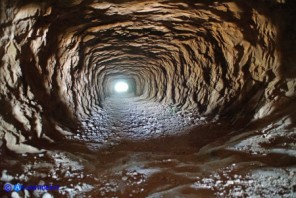 La vecchia galleria di Cala Gonone: interno