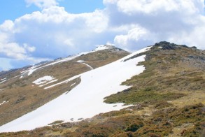 Il Bruncu Spina all'inizio della primavera