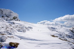 Il Bruncu Spina in inverno