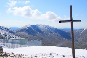 Il Bruncu Spina all'inizio della primavera