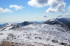 Il Bruncu Spina all'inizio della primavera