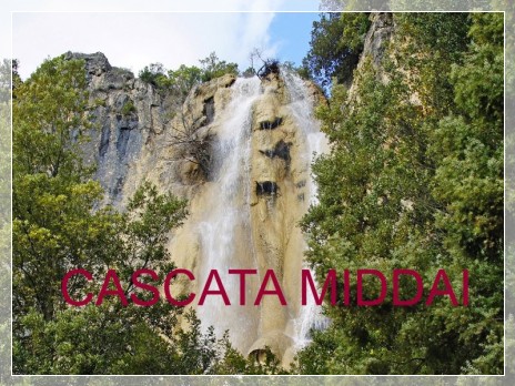 Vai al capitolo CASCATA MIDDAI  Go to section CASCATA MIDDAI