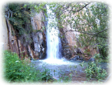 Cascata presso Is Concias (Quartucciu-CA)