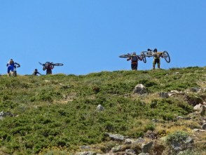 I ciclisti di MTB-forum.it e di Sardinia Mountainbike a Genna Orisa (27/07/08)