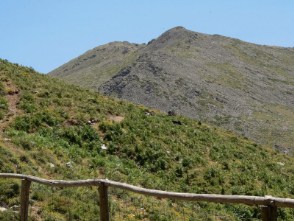 Il Gennargentu dall'area di sosta n° 1