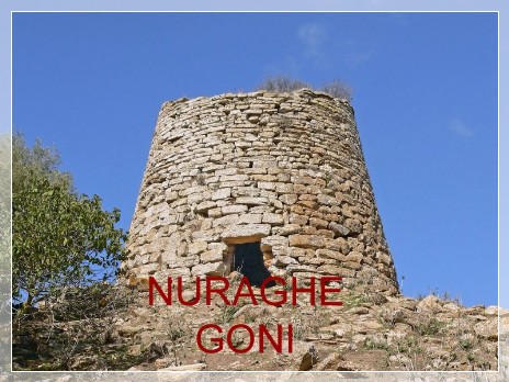 Vai al capitolo NURAGHE GONI. Go to section NURAGHE GONI