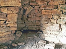 Nuraghe Goni: Nicchia sinistra