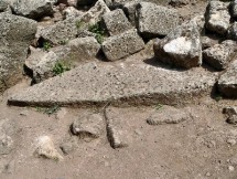 Nuraghe Arrubiu: Mensola degli spalti