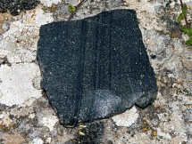 Frammento di ossidiana