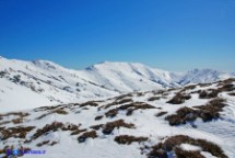 Immagine invernale dei monti del Gennargentu