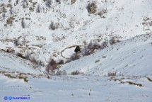 Immagine invernale dei monti del Gennargentu