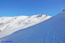 Immagine invernale dei monti del Gennargentu