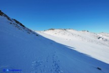 Immagine invernale dei monti del Gennargentu