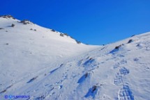 Immagine invernale dei monti del Gennargentu