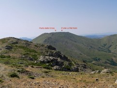 Il parcheggio e l'area di sosta Funtana Mennula Cara