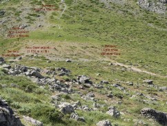 Arcu Gennargentu visto dalle pendici di Punta Paulinu