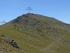 Cava di granito per il Rifugio La Marmora