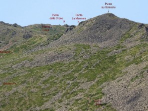 Il percorso nel versante orientale del Gennargentu