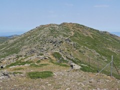 Risalita verso il Bruncu Spina passando lungo la cresta